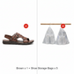 👡 50% RABATT! 🌞 Sandalen für Herren – Freizeit, Outdoor & Strand – Leichte EVA-Sohle, verstellbare Riemen & bequeme Passform – ideal für heiße Tage und Ausflüge 🏖️