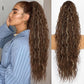 💇‍♀️ 50% RABATT! ✨ 18 Zoll Lockige, Gewellte Haarverlängerung mit Pferdeschwanz – Frizz-Look, Einfach Anzubringen & Perfekt für Party & Alltag 🎀