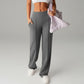 👖 60% RABATT! 💃 Damen Weite Straight-Leg-Hose – Hoher Bund, Stretch & Vielseitig für Büro und Freizeit 👜