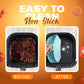 🍟 50% RABATT! 👨‍🍳 Heißluftfritteuse Silikon Backblech – Spritzfrei, Einfache Reinigung & Vielseitig Einsetzbar 🍗