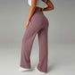 👖 60% RABATT! 💃 Damen Weite Straight-Leg-Hose – Hoher Bund, Stretch & Vielseitig für Büro und Freizeit 👜
