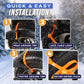 🚗 ZEITLICH BEGRENZT 50% RABATT! ✨ Rutschfeste Autoreifen-Schneeketten - Universelle Passform mit Einfacher Montage für Sicherheit auf Eis & Schnee ❄️🔒