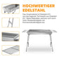 🔥 50% RABATT! 🍖 Klappbarer Outdoor-Grill aus Edelstahl – Kompakt, Strapazierfähig & Ideal Für Camping, Garten & BBQ-Partys 🏕️