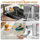 🧴 50% RABATT! 🍽️ Edelstahl-Seifenspender für Spülbecken – Mit Silikonschlauch & praktischer Pumpe – Ideal für Küche oder Bad – sparsam, hygienisch & leicht zu befüllen 🚰✨