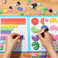 🧩 60% RABATT! 🎨 Magnetisches Bruchbuch-Puzzle für Kinder – Lehrreich, Sicher & Förderung der Feinmotorik ✨