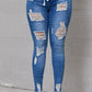 👖 50% RABATT! 🔥 Stretch-Skinny-Jeans mit Rissen – Figurbetont, Bequemer Stretch & Perfekt Für Einen Coolen Alltagslook 💙 Kostenloser Versand