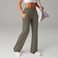 👖 60% RABATT! 💃 Damen Weite Straight-Leg-Hose – Hoher Bund, Stretch & Vielseitig für Büro und Freizeit 👜