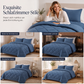🛏️ 50% RABATT! 🧵 3‑teiliges Bettwäsche‑Set – Gesteppt, weich & gemütlich ✨