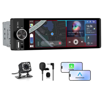 📱 60% RABATT! 📺 6,36-Zoll-Smart-Touchscreen – Kabellos, Bluetooth, Sprachsteuerung & HD-Multimedia-Bildschirm Für Perfekte Unterhaltung 🎵