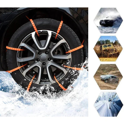⛓️ 50% RABATT! 🚗 Rutschfeste Schneeketten – Einfache Montage, Hoher Grip auf Eis/Schnee & Maximale Winter-Sicherheit ❄️