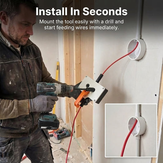 🔧 50% RABATT! ⚡ Effizientes Kabelziehwerkzeug – Einfache Handhabung, Robust & Ideal Für Elektroinstallationen & Verkabelungen 🛠️