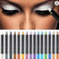 💥Heißer Verkauf - 49% RABATT💥15 Farben Highlighter Lidschatten Stift wasserfest Glitzer Augen Make-up Eyeliner Stift-1