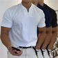 👕 60% RABATT! 💎 Herren Business T-Shirt mit V-Ausschnitt & Kurzen Ärmeln – Atmungsaktive Baumwollmischung, Klassische Passform & Bis 5XL ✨