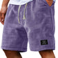 🩳 50% RABATT! 💪 Lässige Herren-Shorts aus Waffelstrick mit Kordelzug – Bequem & atmungsaktiv – Perfekt für warme Tage, Sport oder Freizeit – leichter, lässiger Begleiter für den Sommer 🔥☀️