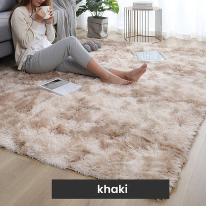 🛋️ 50% RABATT! 🎨 Plüsch-Fußmatte in Farbverlauf – Extra weich 4cm, Rutschfest & Waschbar ✨