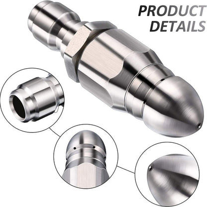 🚿 KAUFE 3, ERHALTE 1 GRATIS! 🔧 Düsenwerkzeug zur Rohrreinigung – Starker Wasserstrahl, effizient & langlebig – Ideal für Verstopfungen in Abflüssen & Rohren 🛠️