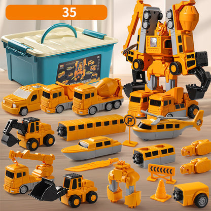 🚗 60% RABATT JETZT ! ⚡ Magnetisches Transformations-Auto Bauspielzeug – Einfacher Zusammenbau, Pädagogisches Spielzeug & Coole Verwandlung 🏆