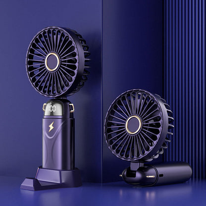 🌀 50% RABATT! 🔥 Faltbarer Handventilator mit verstellbarem Winkel & Standfunktion – Kompakt & vielseitig – Perfekt für Reisen, Büro oder Nachttisch – flexibel als Hand- oder Tischventilator nutzbar 🌬️✨