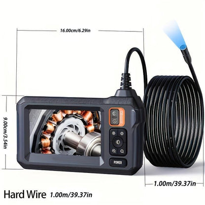 📷 50% RABATT! 🔦 4,3" HD wasserdichte Endoskopkamera – HD-Bild, LED-Beleuchtung & wasserdicht – Ideal für Rohrinspektionen & schwer zugängliche Stellen 🛠️