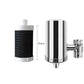 🚰50% RABATT! ✨ Installationsfreier Edelstahl-Wasserhahnfilter - 5-fach Filterung mit Universaladapter für Sauberes Trinkwasser 💧🏠