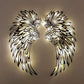 🕊️ 50% RABATT! 💡 Wandkunst aus Metall mit Engelsflügeln & LED-Beleuchtung – Dekoratives Lichtobjekt für Wohnzimmer oder Flur – Warmes Licht, edles Design – verleiht jedem Raum eine himmlische Atmosphäre ✨