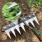 🌿 50% OFF NOW! 🧤 5/6/7/8 Unkrautrechen mit Gartenzähnen aus Karbonstahl – Langlebig, Ergonomischer Griff & Effizientes Jäten 🌱