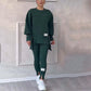 ✨ 60% RABATT! 🧘‍♀️ Lässiges Sweatshirt-Leggings-Set – Ultraweiches Jersey, Moderne Passform & Perfekt für Alltag, Sport oder Entspannung 🏃‍♀️📦