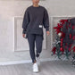 ✨ 60% RABATT! 🧘‍♀️ Lässiges Sweatshirt-Leggings-Set – Ultraweiches Jersey, Moderne Passform & Perfekt für Alltag, Sport oder Entspannung 🏃‍♀️📦
