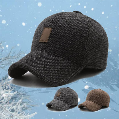 ⏳ Letzter Tag: 50% Rabatt! 🎉 Leichte & Warme Winter-Baseballkappe – Atmungsaktiv, Einheitsgröße & Verstellbar ❄️🧢📦