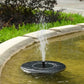 💧 50% RABATT! ☀️ Solarbetriebene Schwimmende Fontäne – Perfekt Für Miniatur-Gartensprinkler, Steingärten & Teiche Im Freien 🏡