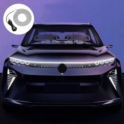 🚗 KAUFEN 2 ERHALTEN 3! ✨ Dynamic Scan Start-Up Hoodbeam Kit - Sanfte Scan-Effekte mit Mehrfarbigen LED-Lichtern für Auto-Motorhauben 🌟🔧