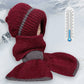 🧣 50% RABATT JETZT! ✨ Integrierte Winddichte Mützen-Schal-Kombination für Damen - Doppelseitig Tragbar mit Weichem Fleece für Optimalen Ohrenschutz im Winter ❄️🎨