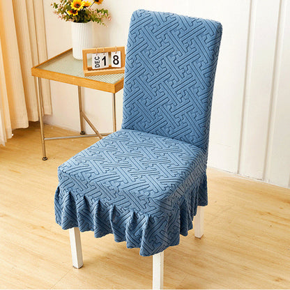 🔥 50% RABATT! 💺 ESSZIMMERSTUHL-BEZUGSSET - 6-teilig mit elastischen Bändern, Hochwertiges Polyester, Einfache Montage in 5 Farben 🛋️✨