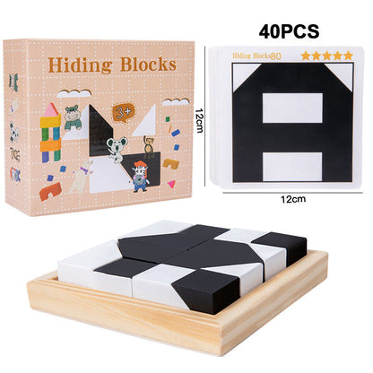 🧩 50% RABATT! 🎨 Kreatives Lernpuzzleset für Kinder in Schwarz & Weiß – Fördert Konzentration, Feinmotorik & Perfektes Kontrastspiel Für Kleine Entdecker 🖤