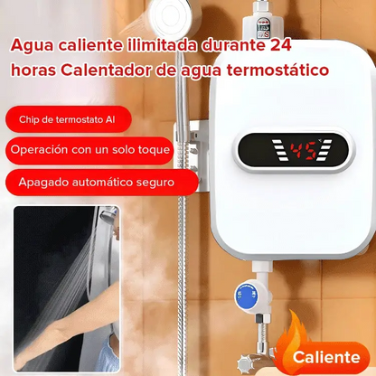 🚿 50% RABATT! 🔥 Thermostatischer Durchlauferhitzer – Kompakt & energieeffizient – Perfekt für Dusche, Waschbecken oder Küche – konstante Wassertemperatur, einfache Installation 💧