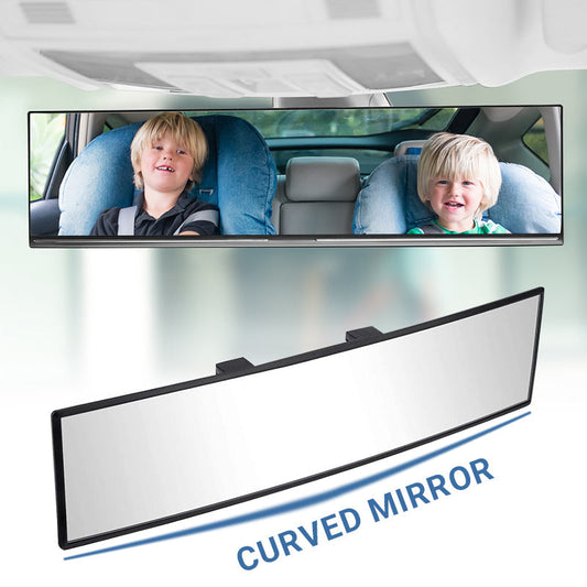 🪞 50% RABATT! 🚗 Breiter, Gebogener Auto-Rückspiegel – Weitwinkel-Sichtfeld, Einfache Montage & Universelle Passform Für Sichereres Fahren & Bessere Sicht 🔭