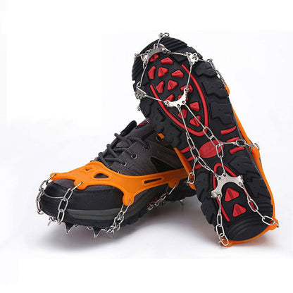 🏔️ 50% RABATT! ❄️ Schneeketten für Schuhe – Rutschfest & universal ✨
