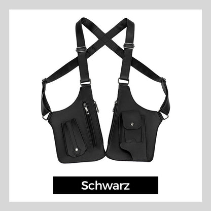 🎒 50% RABATT! 🔥 Anti-Diebstahl-Tasche im Taktischen Stil für Herren – Doppelter Schultergurt, Mehrere Fächer & Robuste Verarbeitung 🛡️