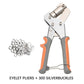 🛠️ 50% RABATT! 🔩 Ösenzange Set – Robust, komplett & vielseitig – Ideal für Planen, Leder & DIY-Projekte ✨