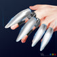 🐺 50% RABATT! 🦷 Einziehbare Wolfsklaue – Mechanisches Finger-Spielzeug & cool ✨