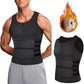 💪 KAUFE 2, ERHALTE 1 GRATIS! 🔥 Herren Shapewear Sauna Weste Taillenformer mit Doppelgurt – Neopren-Material, fördert die Wärmeproduktion beim Sport – perfekt für Bauch, Taille und Rücken – diskret unter Kleidung tragbar 💦🏋️‍♂️
