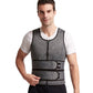 💪 KAUFE 2, ERHALTE 1 GRATIS! 🔥 Herren Shapewear Sauna Weste Taillenformer mit Doppelgurt – Neopren-Material, fördert die Wärmeproduktion beim Sport – perfekt für Bauch, Taille und Rücken – diskret unter Kleidung tragbar 💦🏋️‍♂️