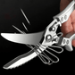 🔪 50% RABATT! ✂️ Hochleistungs-Edelstahlschere mit Knochenschnitt – Rostfrei, Ergonomischer Griff & Ideal Für Geflügel, Kräuter & Gemüse 🍗