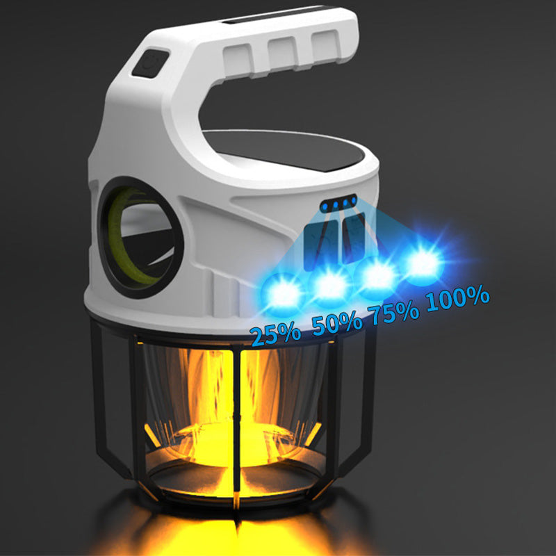 Outdoor Solar LED Camping Laterne Wiederaufladbar-4