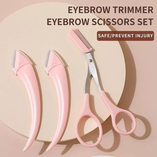 ✂️ KAUFE 1, ERHALTE 1 GRATIS! 💇‍♀️ Augenbrauenschere mit Kamm – Präziser Schnitt, kompakt & ideal für unterwegs – Perfektes Styling für gepflegte Augenbrauen ✨