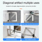 📐 50% RABATT! 🔥 Multifunktionales Diagonallineal für die Holzbearbeitung – Präzise Messung, Robuste Aluminiumlegierung & Ideal für Heimwerker 🛠️
