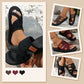 👡 50% RABATT! ✨ Stilvolle Slide-Sandalen mit Kreuzband – Leicht & bequem – Perfekt für Sommer, Alltag oder Strand – femininer Look mit hohem Komfort 🌸☀️