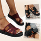 👡 50% RABATT! ✨ Stilvolle Slide-Sandalen mit Kreuzband – Leicht & bequem – Perfekt für Sommer, Alltag oder Strand – femininer Look mit hohem Komfort 🌸☀️