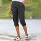 👖 50% RABATT! ⏰ Damen 7/8 Freizeithose – Unifarben, praktische Taschen & bequeme Passform – Perfekt für Alltag, Reisen oder entspannte Tage – stilvoll & vielseitig 🌸✨🌿