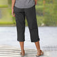 👖 50% RABATT! ⏰ Damen 7/8 Freizeithose – Unifarben, praktische Taschen & bequeme Passform – Perfekt für Alltag, Reisen oder entspannte Tage – stilvoll & vielseitig 🌸✨🌿